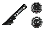 SAAS pillar pod boost/vacuum voltmeter gauges for Mitsubishi Triton MQ MR