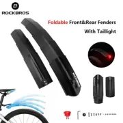 ROCKBROS Mountain Bike Munguard Mud Guard Foldable MTB Front Rear Fender Set