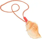 COOPHYA Decorative Natural Conch Whistle for Elegant Noise Maker Unique Birthday Party Favor Crafted From Natural Conch and Produces Melodious Tone for Playtime Fun