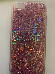 cell phone case pink glitter iPhone 12 mini 12 Pro Max 11 XS XR X NEW