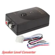 Car Stereo Audio RCA Speaker High To Low Level Line Converter With Adapter Wire (for: Fiat)