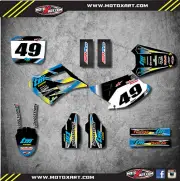 TM Racing 125 - 250 2000 - 2003 Custom sticker kit SUNRISE style decals stickers