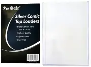 10 Silver Age Comics Books Top Loaders, Comic Protection Toploader Holders