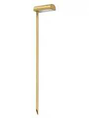 Made By Mayfair Seaside 12V Exterior Point Path Bollard in Aged Solid Brass