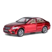Catzon 1:32 C260 Alloy Car Model with Pull-Back Functionality and Sound Light Effects-Red