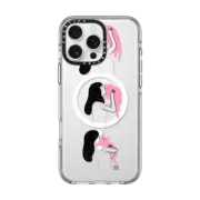 iPhone 16 Pro Max Clear Case MagSafe Compatible Cat Cuddle