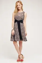 NWT $178.00 Anthropologie Windswept Lace Dress by Floreat Sz. 4.