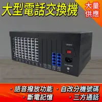 在飛比找momo購物網優惠-【工具達人】電話主機系統 電話交換機系統 電話總機 電話分機