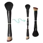 Ended Makeup Brush with Case Travel Makeup Brushes Makeup Brush Set 4 in 1