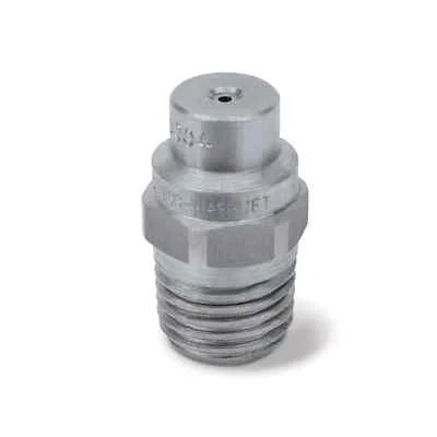 Spraying Systems 1/4" MEG 0006 SS WashJet Spray Nozzle Tip 0 Deg 6.0 Orifice