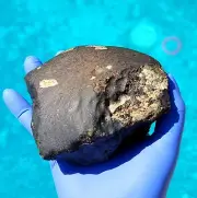 Meteorite**NWA Unc.; Flight Oriented Individual**1,459.0 grams, Highest Quality!