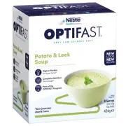 OPTIFAST VLCD 8 x 53g Sachets - Potato & Leek Soup Meal Replacement