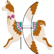 24" Flying LLAMA WhirliGig Wind Spinner Garden Decor by Premier Kites & Designs