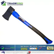 Axe Hatchet 900gm 2Lb with PRO Fibre Glass Handle Quality Firewood Camping Log