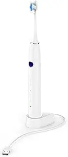 UOOD Electric Toothbrush, Sonic Power Whitening Rechargeable Toothbrushes for Adults & Kids, 5 Modes Cleaning w 2 Brush Heads 1 Travel Cases, Smart Timer Waterproof Powerful Cleaning Function
