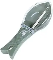 Fish Scaler Fishbone Scale Scraper with Box Reusable Grocery Kitchen Food Descaler Scraping Tool Chef Cooking Kitchenware