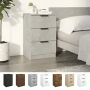 2x Bedside Cabinets Nightstand Side End Table Storage Multi Colours vidaXL