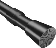 Small Tension Curtain Rods 16 to 28 Inches Adjustable Extension Short Shower Rod
