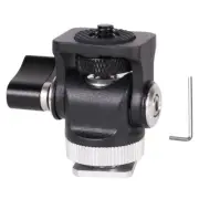 360 Swivel Hot Shoe Mount Adapter 1/4 Inch Screw Mount Stand Tripod Ball7859