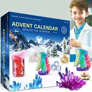 Science Advent Calendar 2024 for Kids, Christmas Gifts for Boys Girls Age 4-12,
