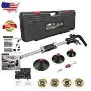 Efficient Paintless Dent Puller with Ergonomic Slide Hammer and Suction Cups
