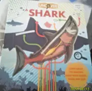 Uncover a Shark Learn About Great White Shark Inside Out, 3D parts in book
