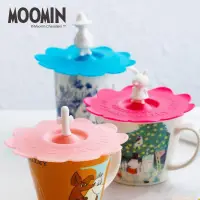 在飛比找蝦皮購物優惠-【代購】日本原裝Moomin食用級無毒矽膠防漏杯蓋