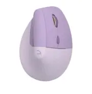 ABKO WEM60 Wireless Bluetooth Vertical Mouse Purple / Express / Free Ship