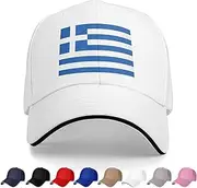 [Generic] National Emblem of Greece Baseball Cap Greek Trucker Dad Hat for Men Women Outdoor Sport Running