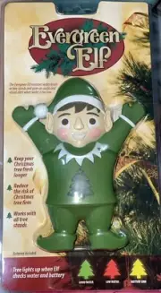 Evergreen Elf Christmas Tree Water Moisture Level Sensor New in Package