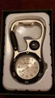 Eddie Bauer - Clip Watch with Compass - New