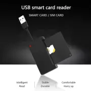 USB2.0 Smart Card Reader Micro SD/TF Memory ID Bank EMV Electronic DNIE Adapter