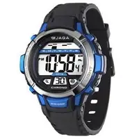 在飛比找Yahoo!奇摩拍賣優惠-JAGA捷卡 防水多功能電子錶 運動錶 學生錶 女錶 M10