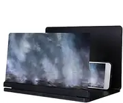 Mobile Screen Amplifier Projector, Phone Screen Mirroring Projector, Screen Magnifier Amplifier, Easy to Use, Natural Charm Addition, 25.8x18x1cm for Home