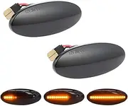 2x LED Dynamic Side Marker Turn Signal Light For Nissan NV200 NV400 NP300 Leaf Juke Qashqai Micra Cube Note Dualis March X-Trail