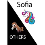 SOFIA VS OTHERS ( UNICORN ): PERSONAL NAME UNICORN NOTEBOOK - CUTE NOTEBOOK FOR GIRLS WITH UNICORN, THOUGHTFUL COOL PRESENT FOR SOFIA ( SOFIA NOTEB