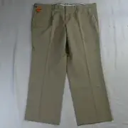 NEW DOCKERS 44 x 30 Khaki Stain Defender Mens Chino Pants