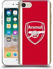 Head Case Designs Officially Licensed Arsenal FC Home 2023/24 Crest Kit Soft Gel Case Compatible With Apple iPhone 7/8 / SE 2020 & 2022