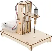 Kisangel 1 Set Mini Desk Bench Drill Press Kit for DIY Projects Easy to Use Stable Design for Beginners and Experts for Science Education and Art Creations