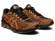 Asics Gel-Quantum 360 VII 1201A867-007 Men 9.5 Black Habanero Running Shoe EF135