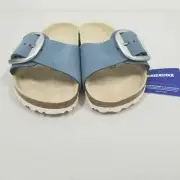 Birkenstock New w/ Box Madrid Big Buckle Dove Nubuck Leather Narrow Select Size