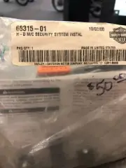 Harley Davidson M/C Security System Install 68315-01