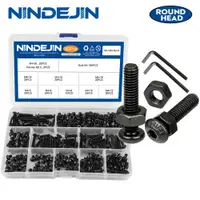 在飛比找蝦皮商城優惠-NINDEJIN 146-452個 12.9級碳鋼盤頭內六角