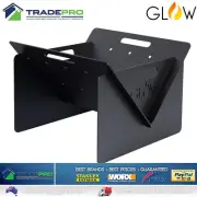 Portable Fire Pit Folding Campfire Firepit Steel Outdoor Camping Pits Cooking