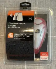 Shock Doctor Core Compression Short With Bio-Flex Cup cup sz Youth Boys medium