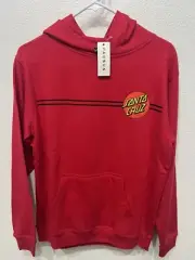 Santa Cruz Youth Jacket Size large - Pullover - Red