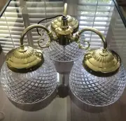 Bahama 766424 Ceiling Fan Light Kit 3 Glass Shade