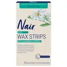Nair Easiwax Mini Wax Strips | Clear Strip | 20 pack | Face & Bikini