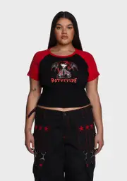 [The Grave Girls] Plus Get Outta My Way Baby Tee