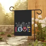 Liberal Valentine's Day Flag - Anti-Trump, BLM, LGBT, Feminist Activist Gift